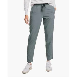 NEW SOUTHERN TIDE casey woven pant in balsam green